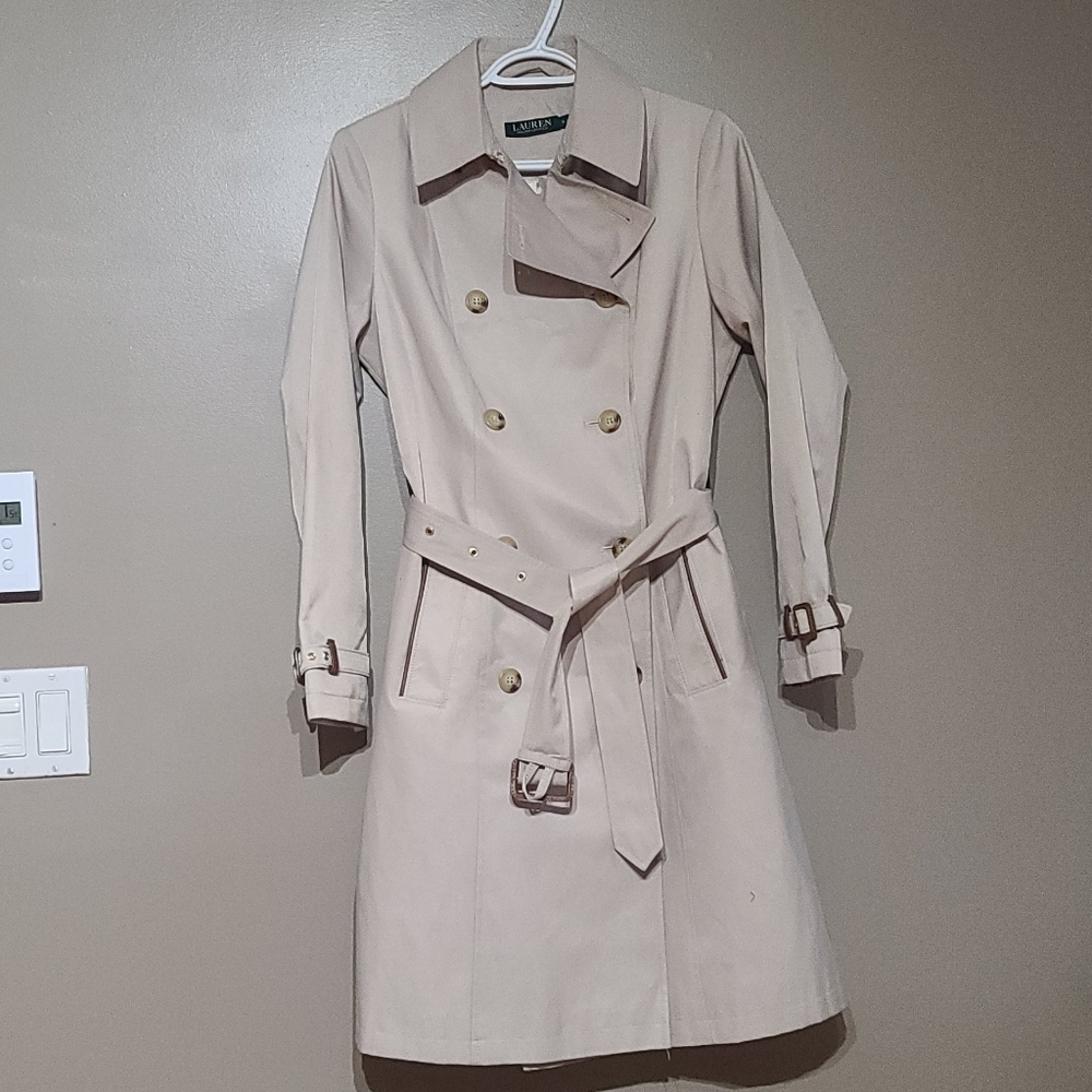 Lauren Ralph Lauren ​Short Cotton-Blend Trench Coa